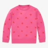 Primary Kids Cozy Fleece Sweatshirt In Pink