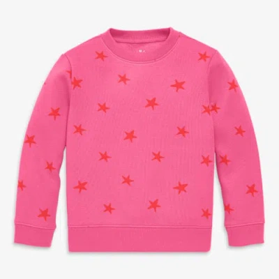 Primary Kids Cozy Fleece Sweatshirt In Pink