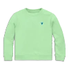 Primary Kids Embroidered Sweatshirt In Pear