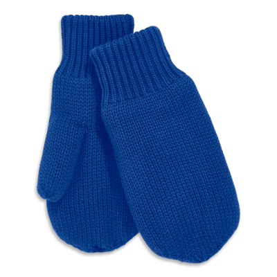 Primary Kids Fleece-lined Mittens In Blue
