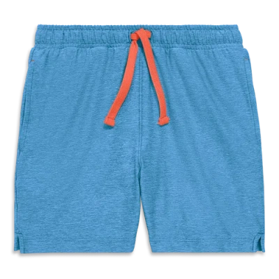 Primary Kids Flexknit Gym Short In Blueberry
