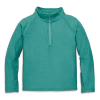 Primary Kids Flexknit Half-zip Pullover In Green
