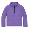 Primary Kids Flexknit Half-zip Pullover In Purple