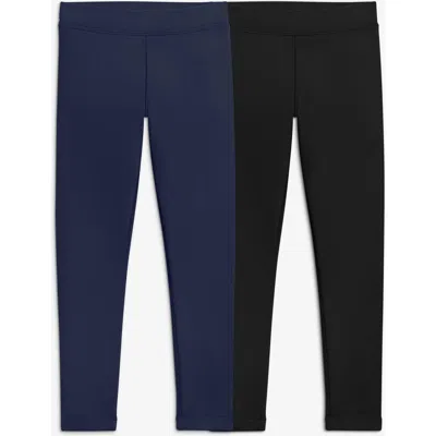 Primary Kids French Terry Cozy Legging 2-pack In Multi