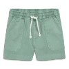 Primary Kids Garment Dyed Stretch Chino Midi Short In Cactus