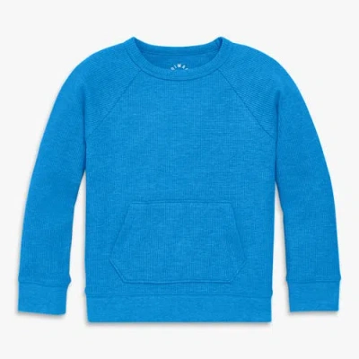 Primary Kids Heathered Waffle Pocket Tee