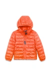 Primary Kids Lightweight Puffer Jacket In Clementine