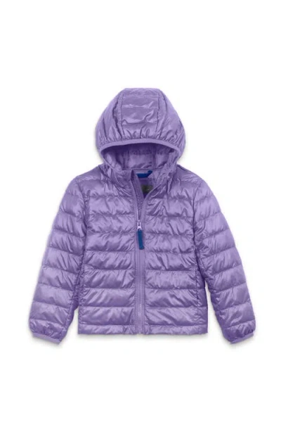 Primary Kids Lightweight Puffer Jacket In Iris