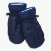 Primary Kids Lightweight Puffer Mittens In Blue