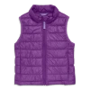 Primary Kids Lightweight Puffer Vest In Purple