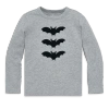 Primary Kids Long Sleeve Bat Tee In Gray