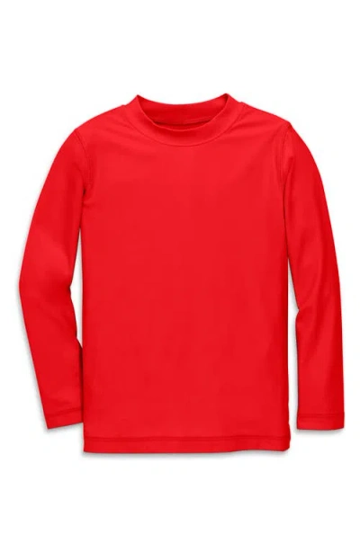 Primary Kids' Long Sleeve Rashguard In Red