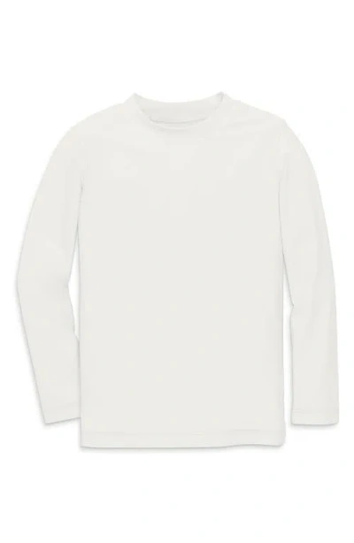 Primary Kids' Long Sleeve Rashguard In White