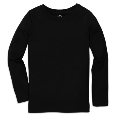 Primary Kids Long Sleeve Slim Tee (toddler, Little Kid, Big Kid) In Black