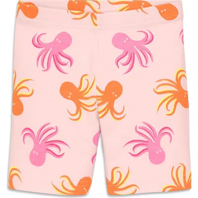 Primary Kids Organic Pj Short In Seasonal Prints In Multi