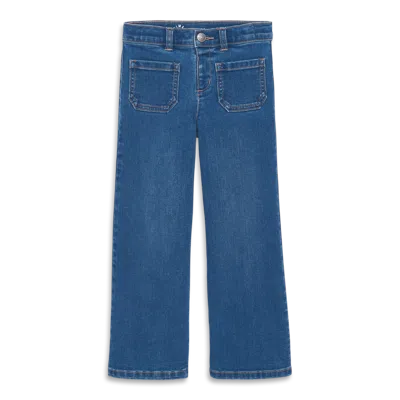 Primary Kids Patch Pocket Jean In Blue