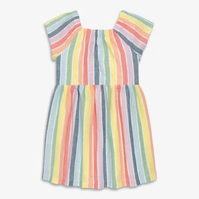 Primary Kids Picnic Dress In Multi