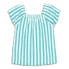 Primary Kids Picnic Top In Seersucker Stripe In White Coast Stripe
