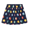 Primary Kids Pull-on Pocket Skirt In Rainbow Apples In Multi