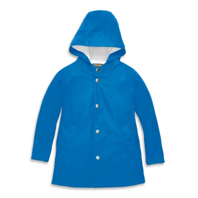 Primary Kids Raincoat In Blueberry