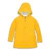 Primary Kids Raincoat In Mustard
