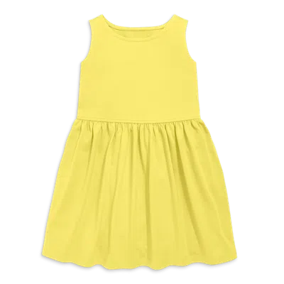 Primary Kids Recess Dress In Banana