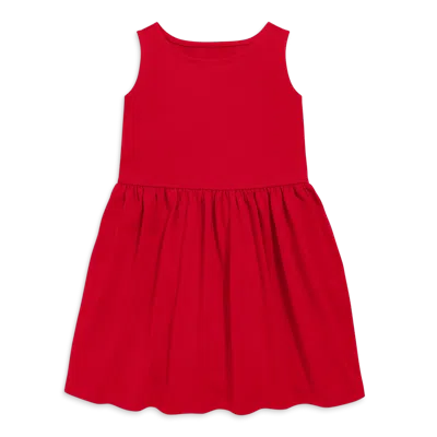 Primary Kids Recess Dress In Cherry