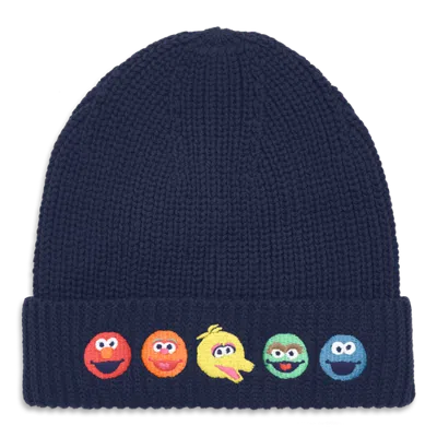 Primary Kids Sesame Street Friends Cotton Beanie (little Kid, Big Kid) In Blue