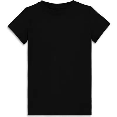 Primary Kids Short Sleeve Slim Tee In Black