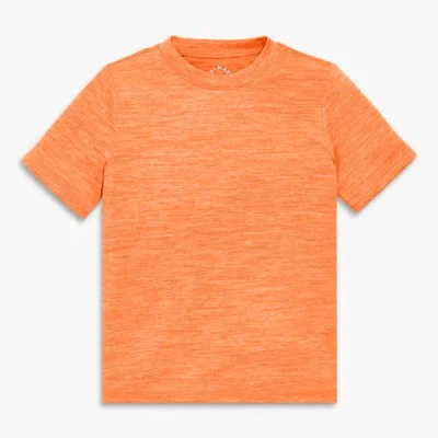 Primary Kids Staycool Classic Tee In Orange