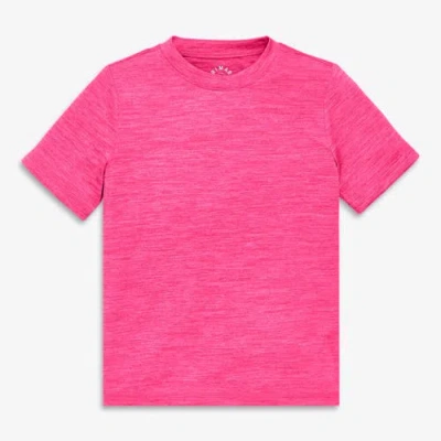 Primary Kids Staycool Classic Tee In Pink