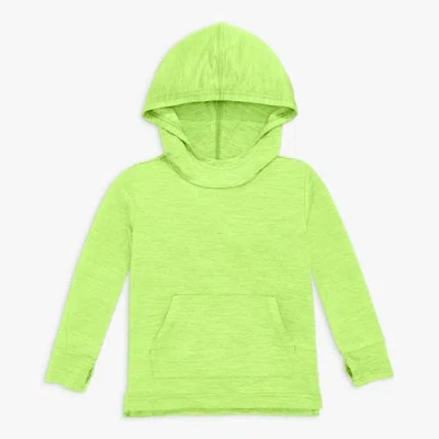 Primary Kids Staycool Pullover Hoodie In Green