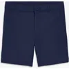 Primary Kids Staycool Stretch Flat Front Short In Blue
