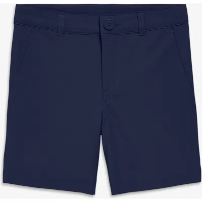 Primary Kids Staycool Stretch Flat Front Short In Blue
