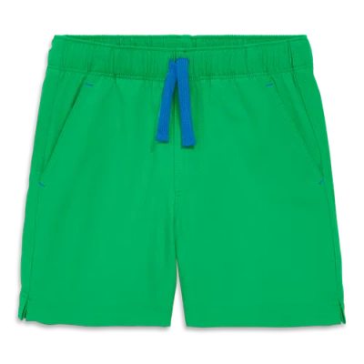 Primary Kids Staycool Stretch Gym Short In Green Apple
