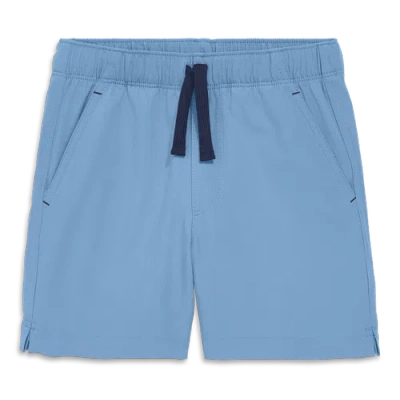 Primary Kids Staycool Stretch Gym Short In Vintage Blue