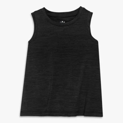 Primary Kids Staycool Swing Tank In Black