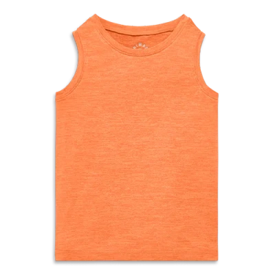 Primary Kids Staycool Tank In Cantaloupe