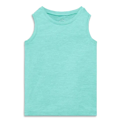 Primary Kids Staycool Tank In Coast