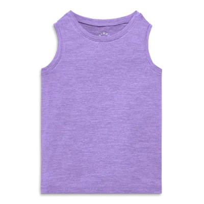 Primary Kids Staycool Tank In Violet