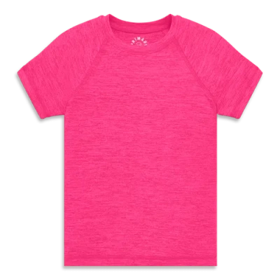 Primary Kids Staycool Tee In Fuchsia