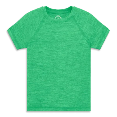 Primary Kids Staycool Tee In Green Apple