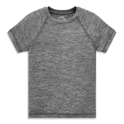 Primary Kids Staycool Tee In Slate Gray