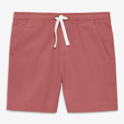 Primary Kids Stretch Chino Drawstring Short In Pink