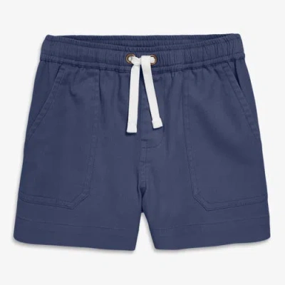Primary Kids Stretch Chino Midi Short In Blue