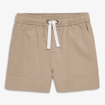 Primary Kids Stretch Chino Midi Short In Brown