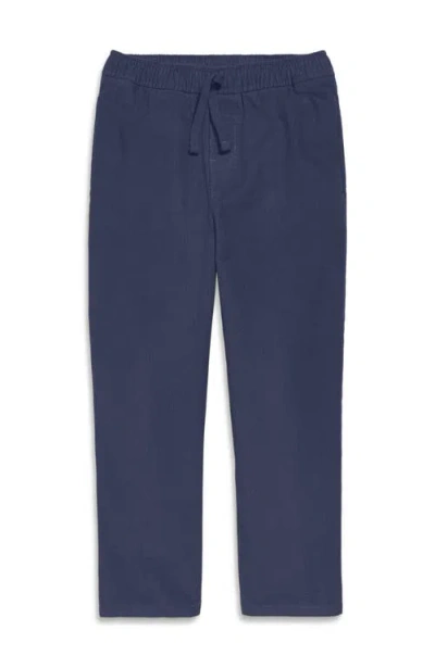 Primary Kids Stretch Corduroy Drawstring Pant In Blue