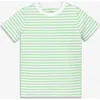 Primary Kids Stripe Pocket Tee In Multi