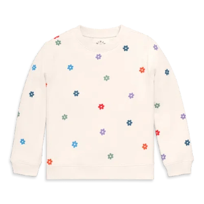 Primary Kids Sweatshirt In Forest Friends In Multi