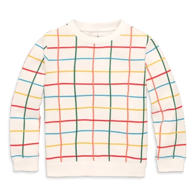 Primary Kids Sweatshirt In Forest Friends In Multi